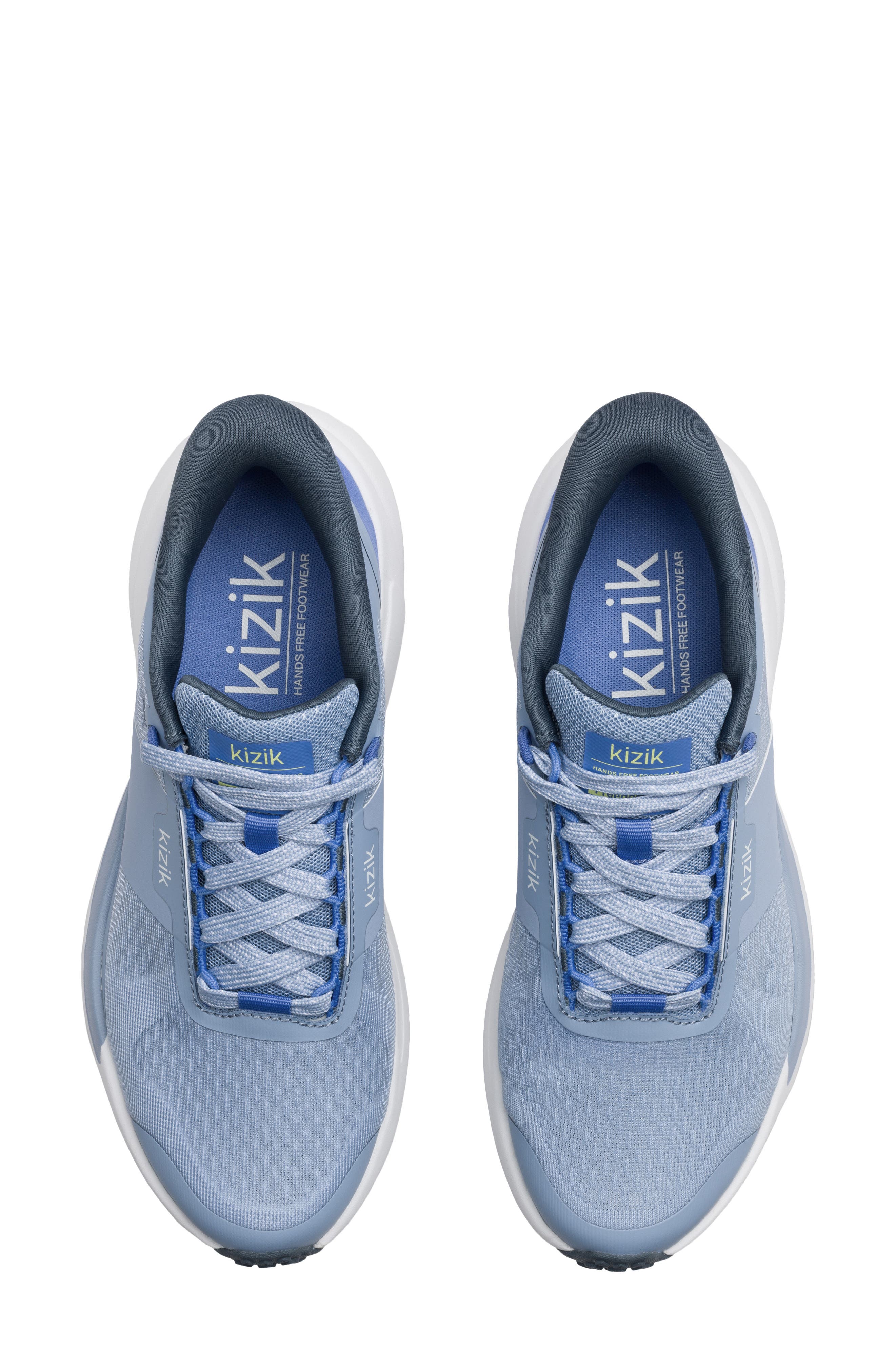 Kizik Freedom Run Sneaker, Alternate, color, Soft Chambray/ Ultramarine