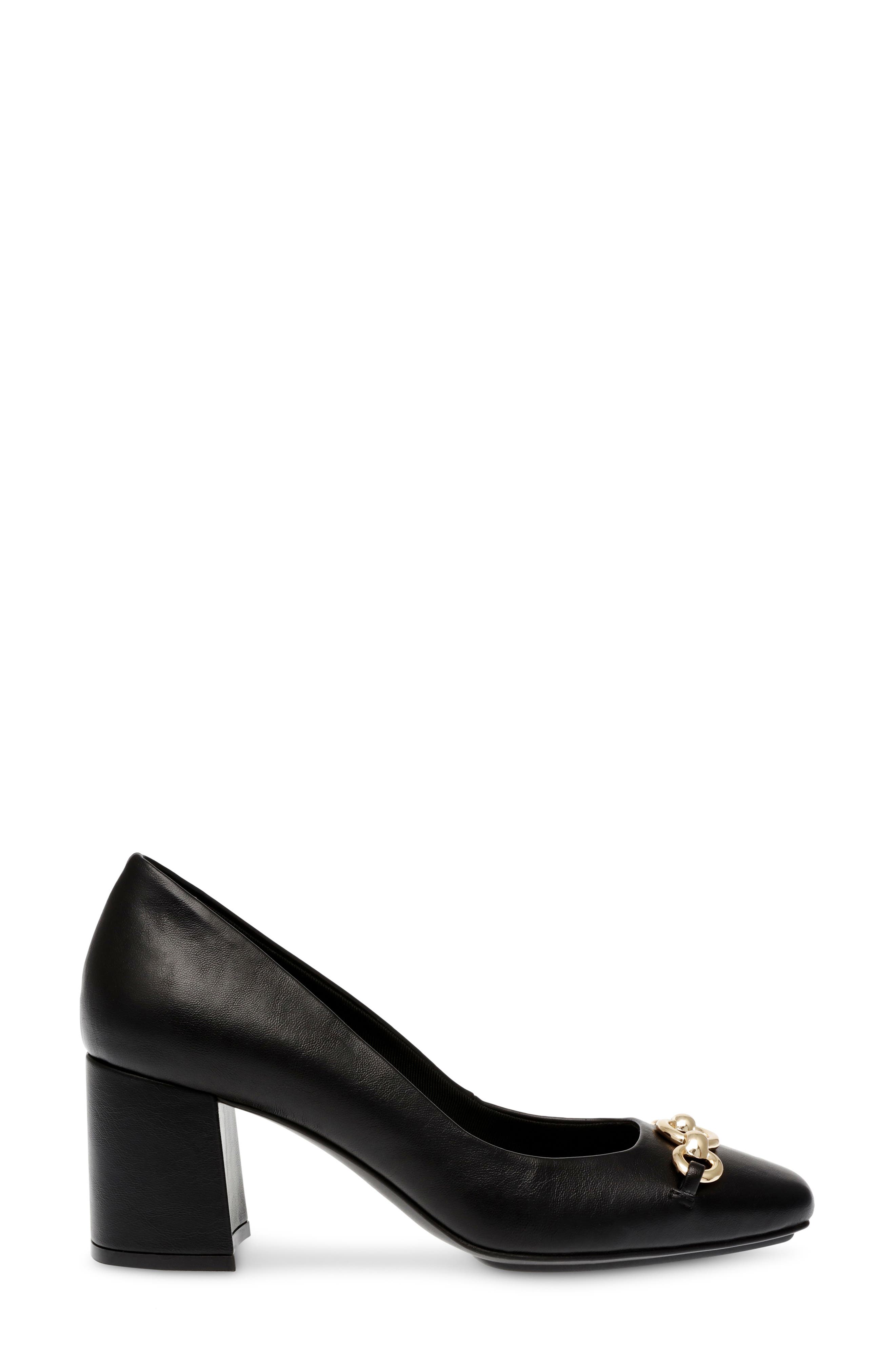 Anne Klein Luisa Chain Block Heel Pump, Alternate, color, 