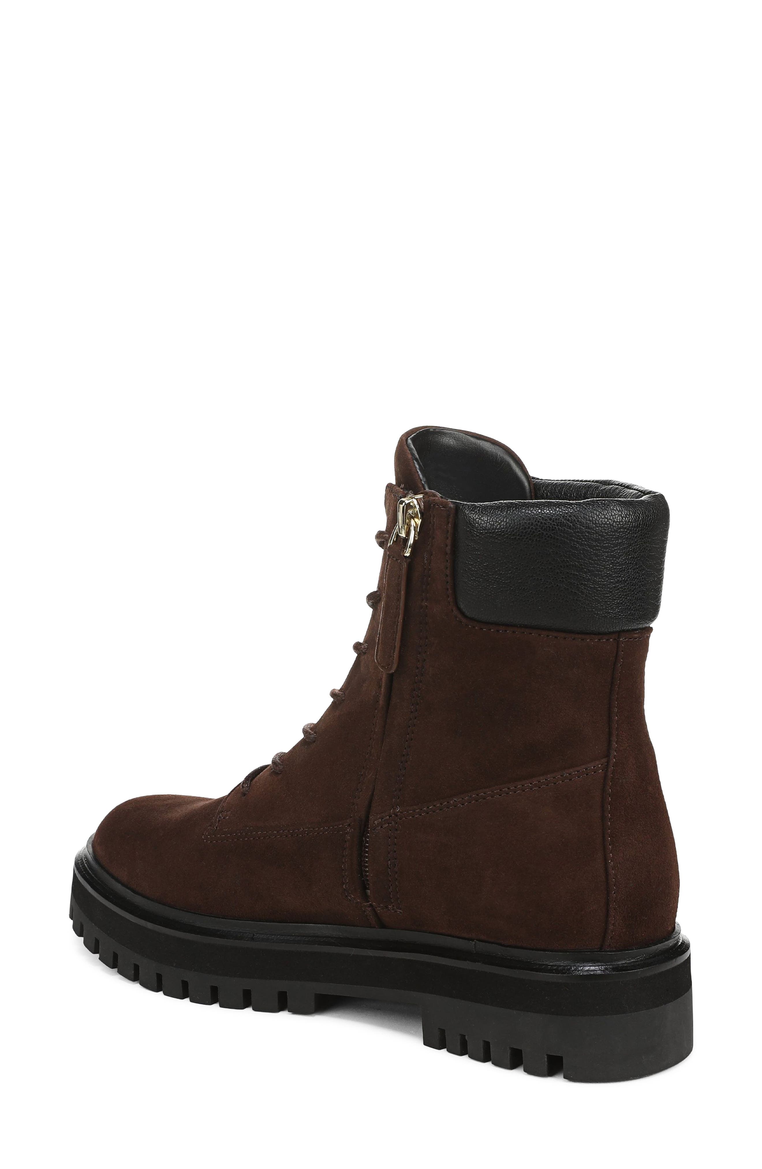 Parker Combat Boot, Alternate, color, COFFEE BEAN/ BLACK