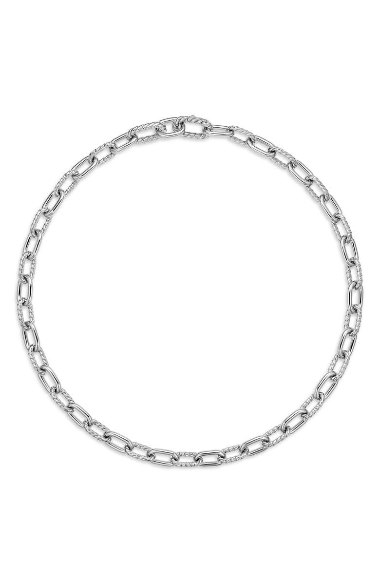 David Yurman Madison Small Necklace, Alternate, color, Silver