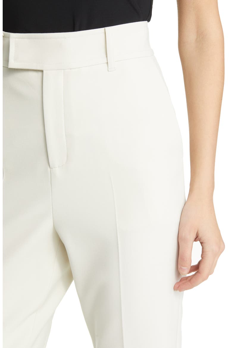 Amberot Slit Back Hem Slim Trousers, Alternate, color, NATURAL