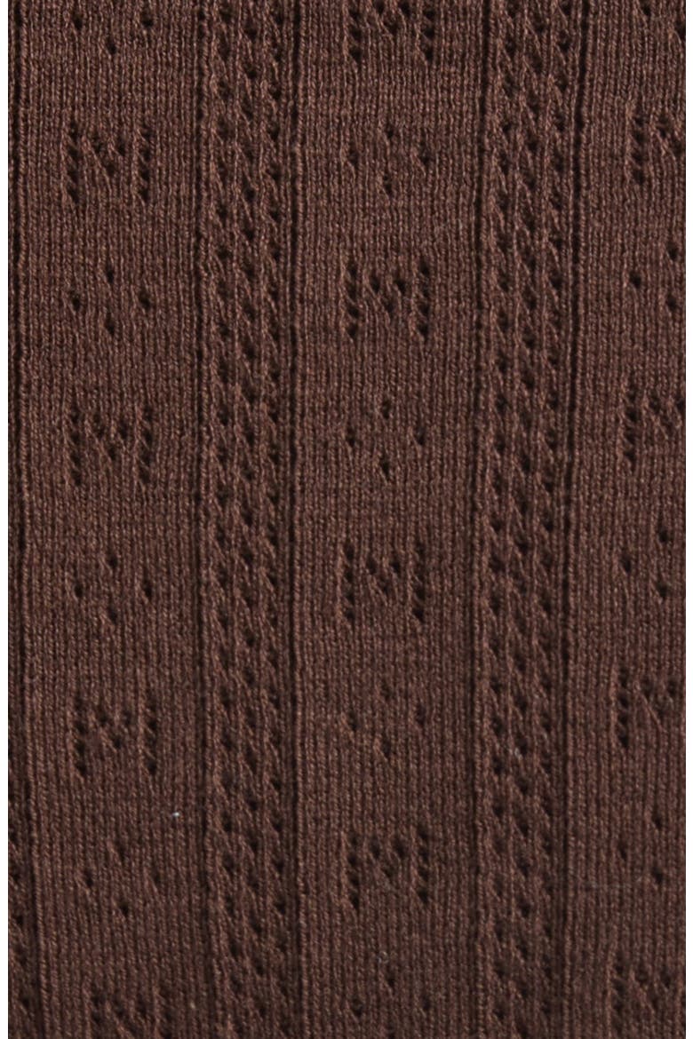 Tipped Polo, Alternate, color, BROWN