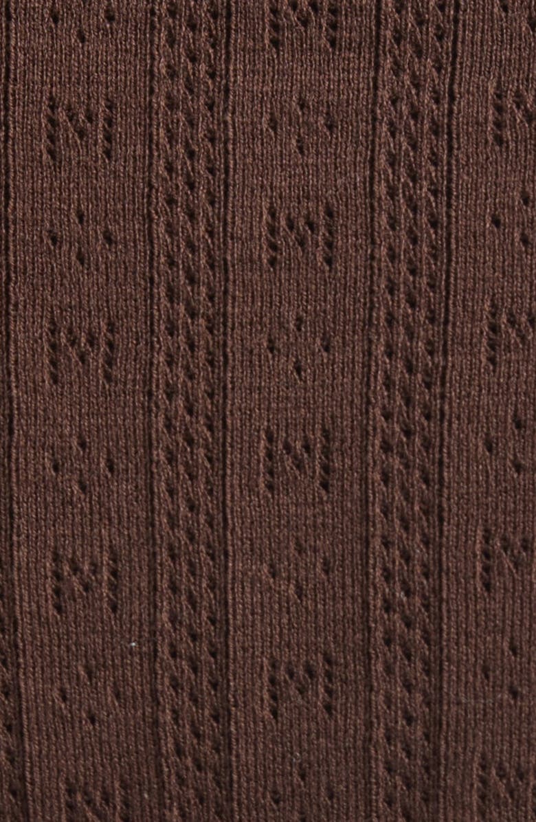 Moncler Tipped Polo, Alternate, color, Brown