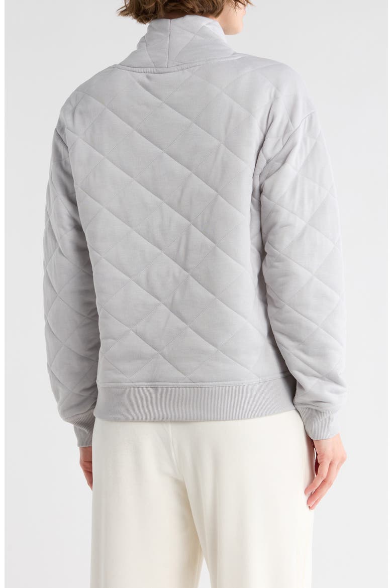 Summit Chic Quilted Sweatshirt, Alternate, color, LUNAR DUST