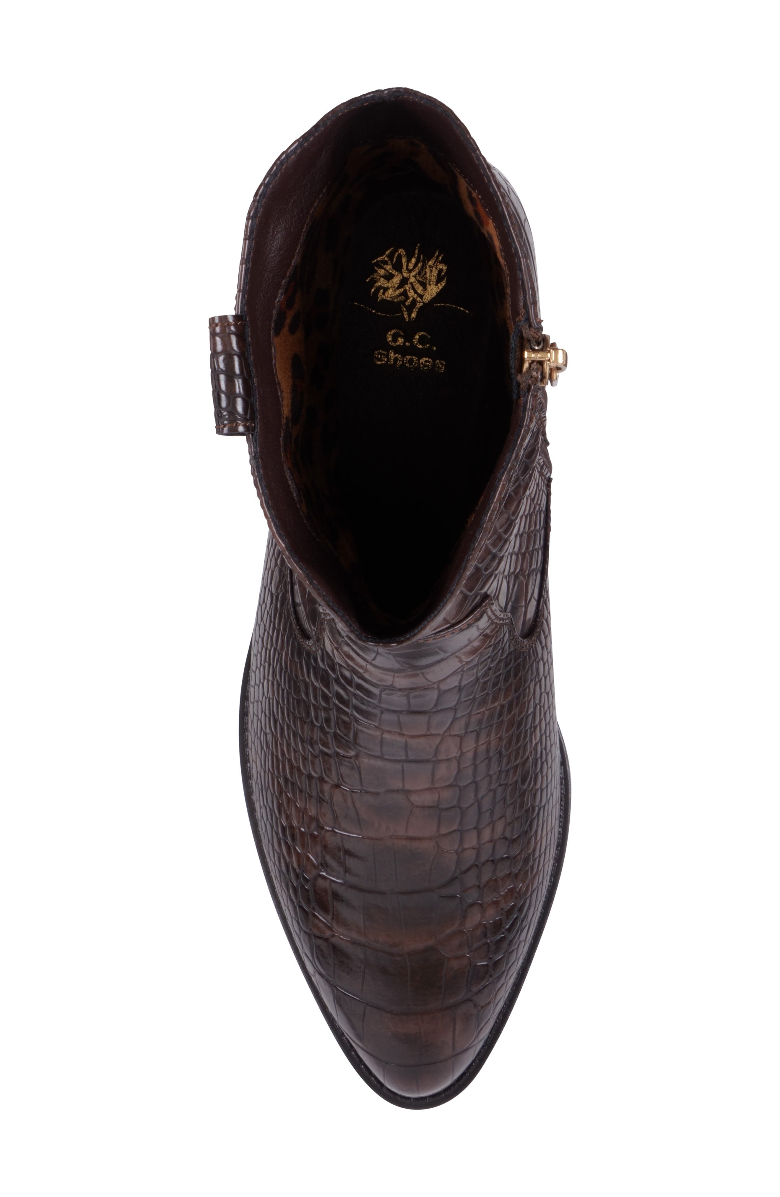 GC SHOES Oakley Western Bootie, Alternate, color, Brown