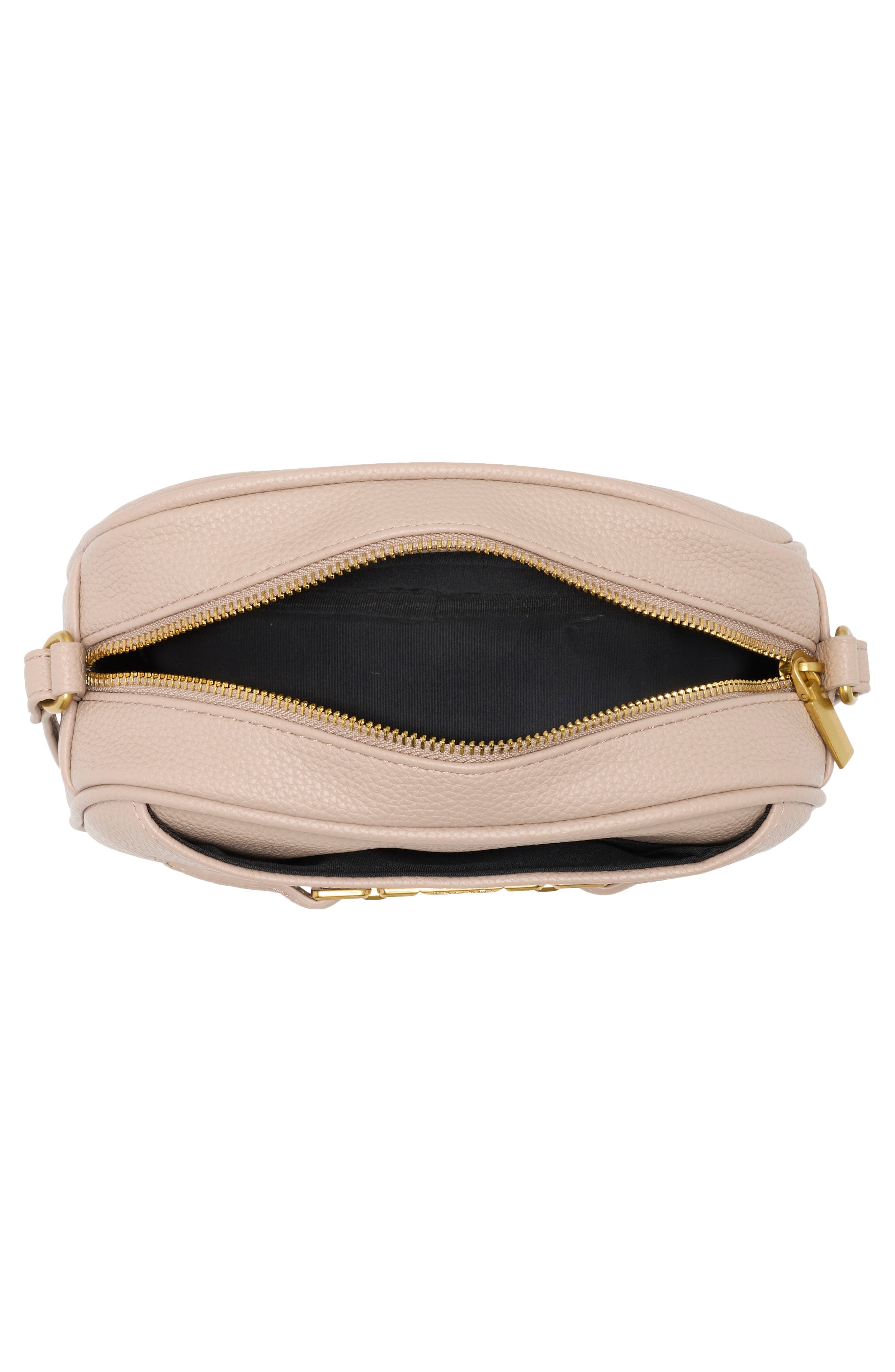 Tahari Trapezoid Camera Crossbody Bag, Alternate, color, Taupe