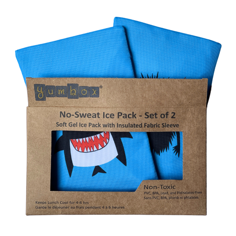 No-Sweat Gel Ice Packs in Fabric Sleeve - 2 Pack