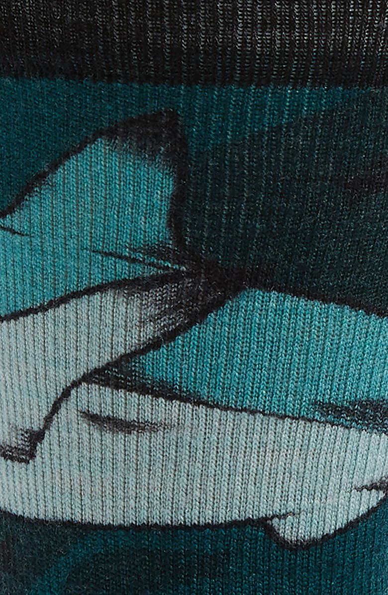 Smartwool Curated Something's Fishy Crew Socks, Alternate, color, 