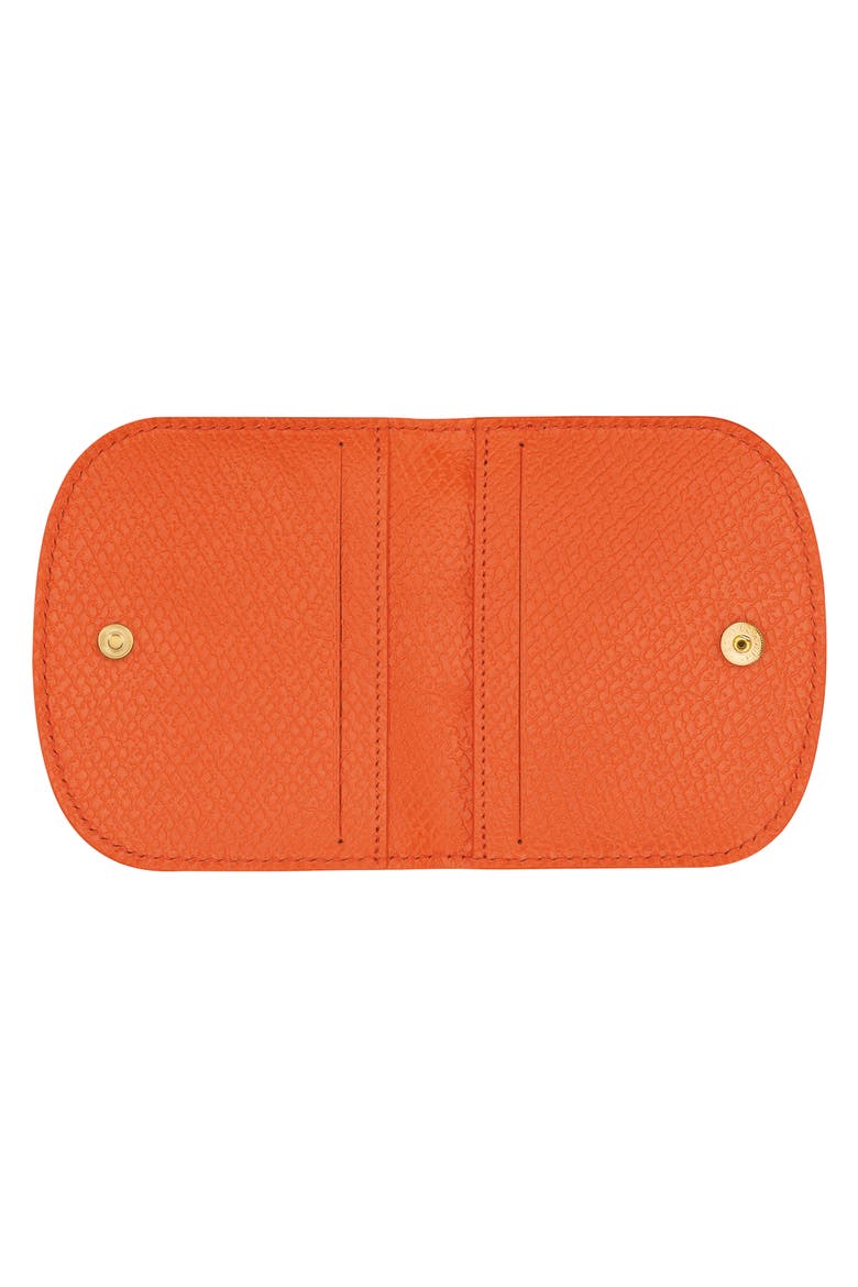 Les Champs 	pure Card Holder, Alternate, color, ORANGE