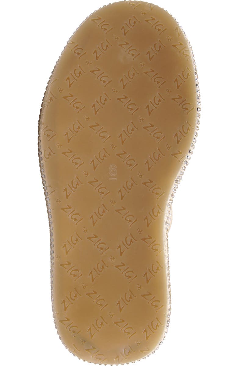 ZIGI Shorty Wedge Bootie, Alternate, color, Gold Suede