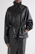Givenchy Gathered Leather Jacket