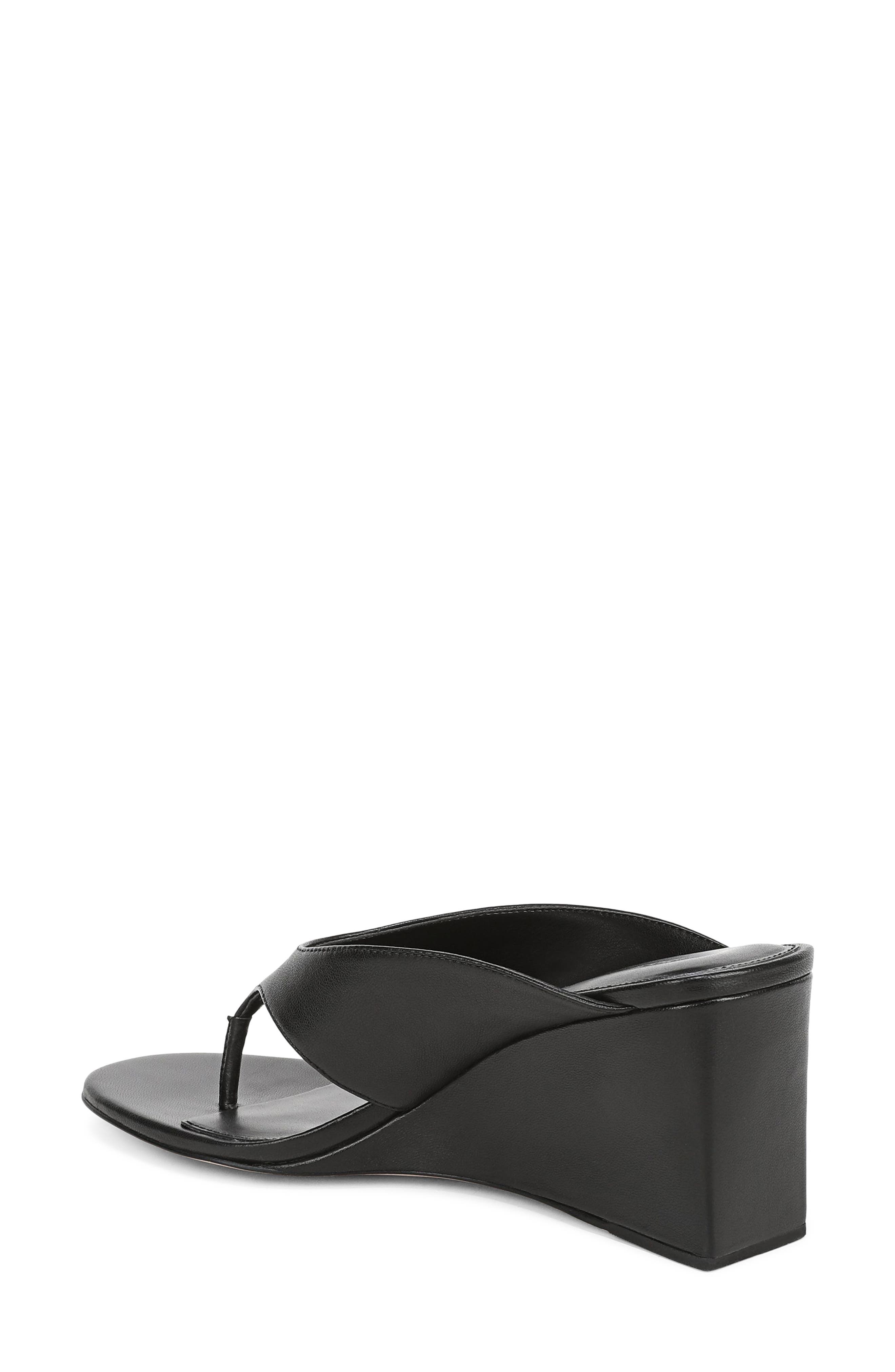 Favorite Daughter Emerson Wedge Sandal, Alternate, color, Black