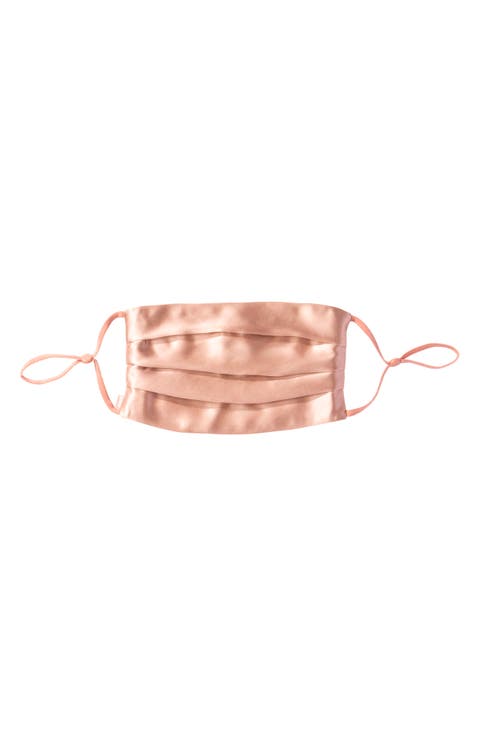 Pure Silk Adult Pleated Face Covering