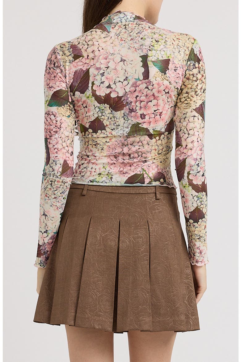 Kelsey Floral Mesh Top, Alternate, color, BLUSH MULTI