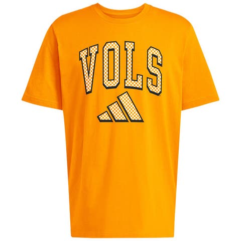 Men's adidas  Tennessee Orange Tennessee Volunteers Checker Fresh T-Shirt