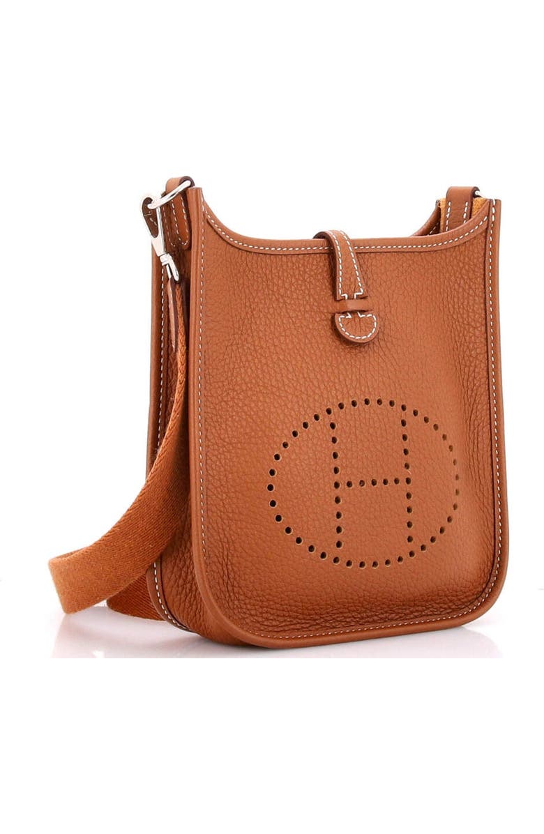 Pre-Owned Hermes Evelyne Bag Gen III Clemence TPM, Alternate, color, Gold