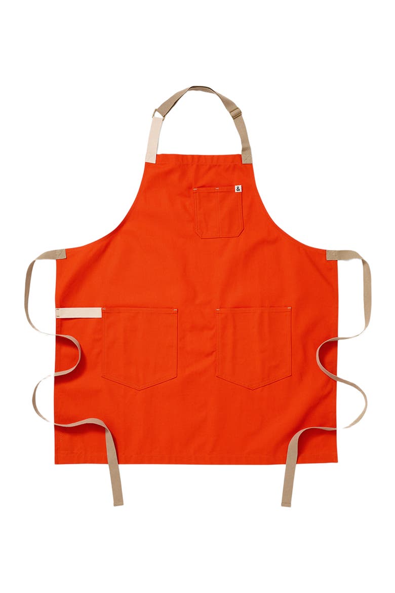 The Essential Apron - Jalapeno Red, Main, color, Jalapeno
