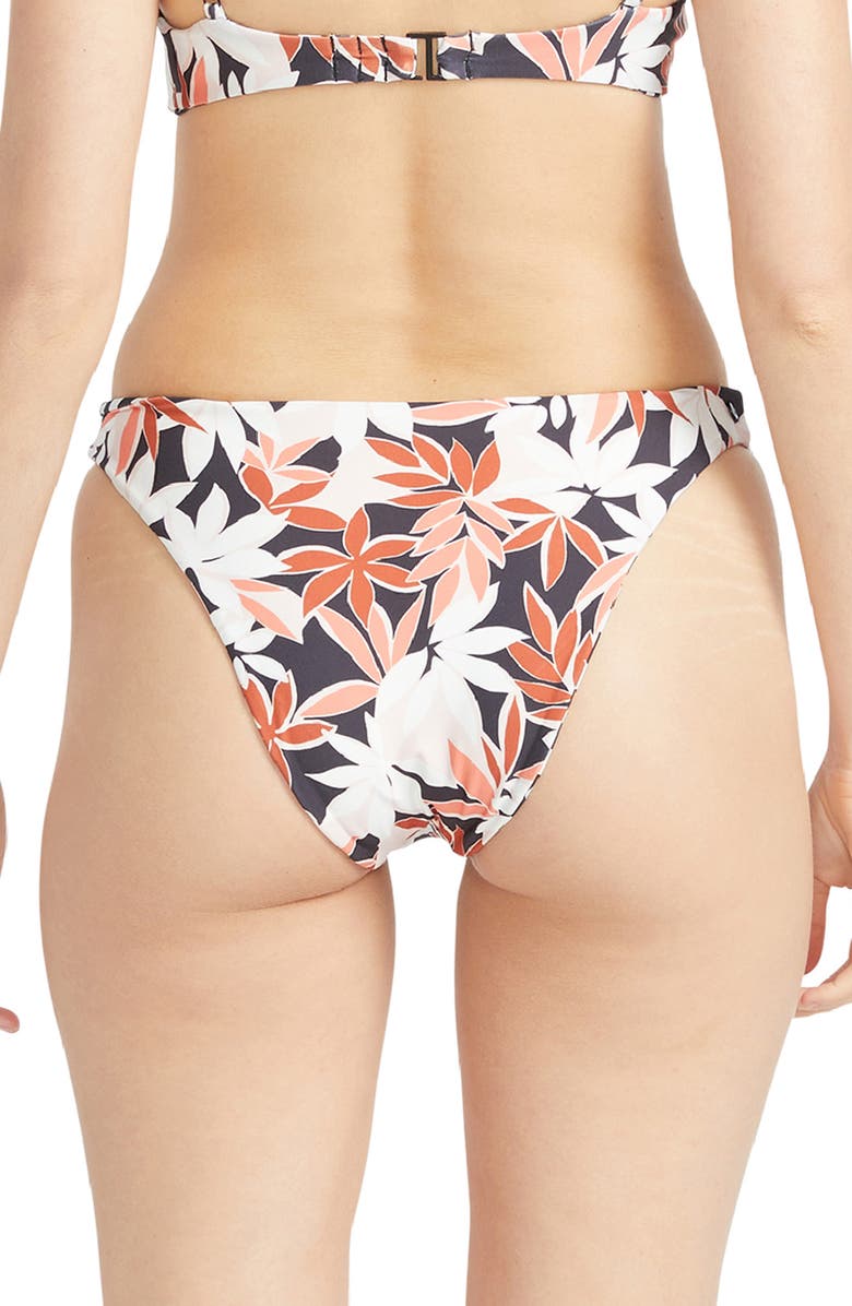 Volcom Check Mate Skimpy Bikini Bottoms, Alternate, color, 