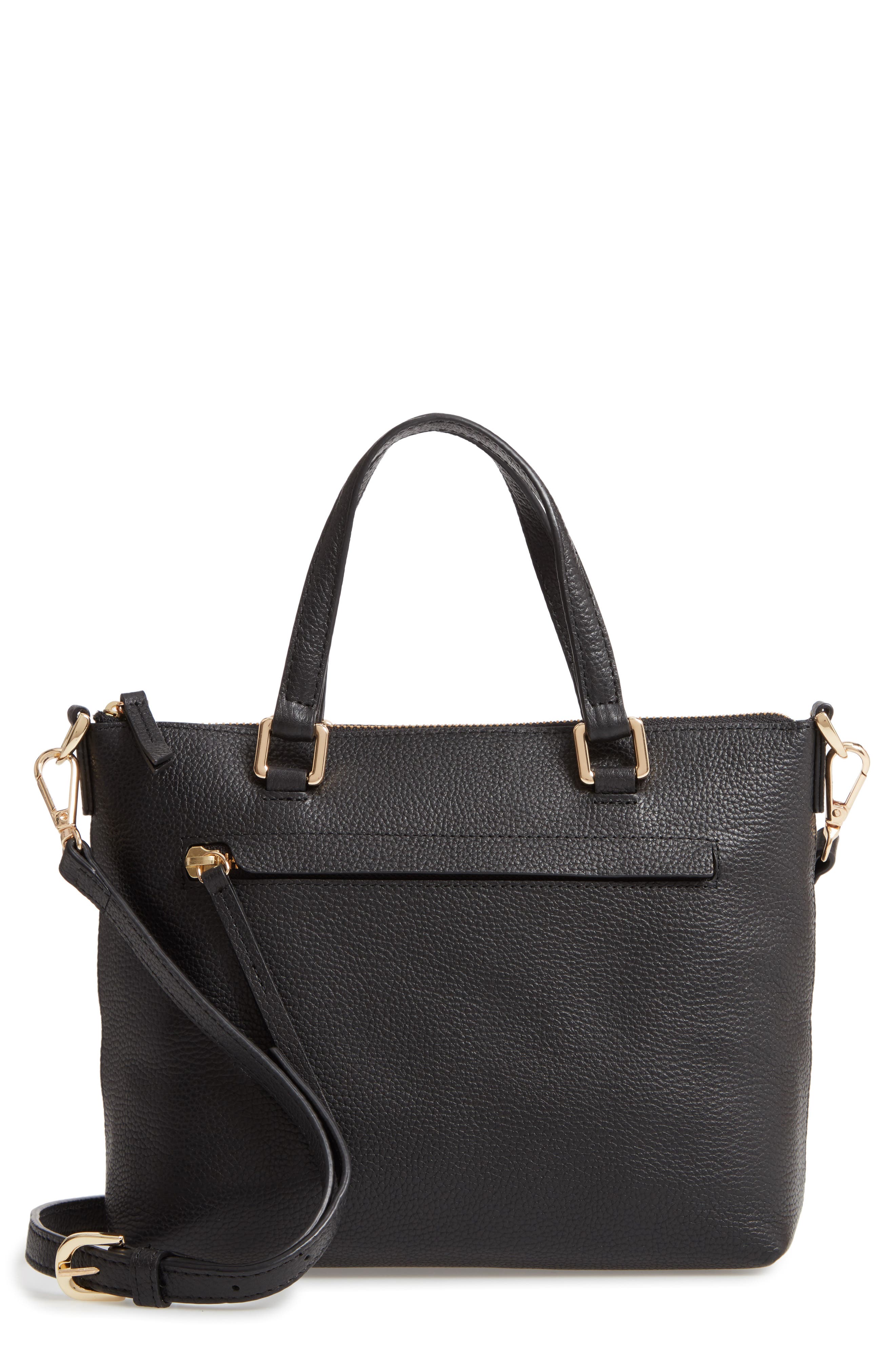 Nordstrom Lexa Leather Crossbody Bag, Main, color, 