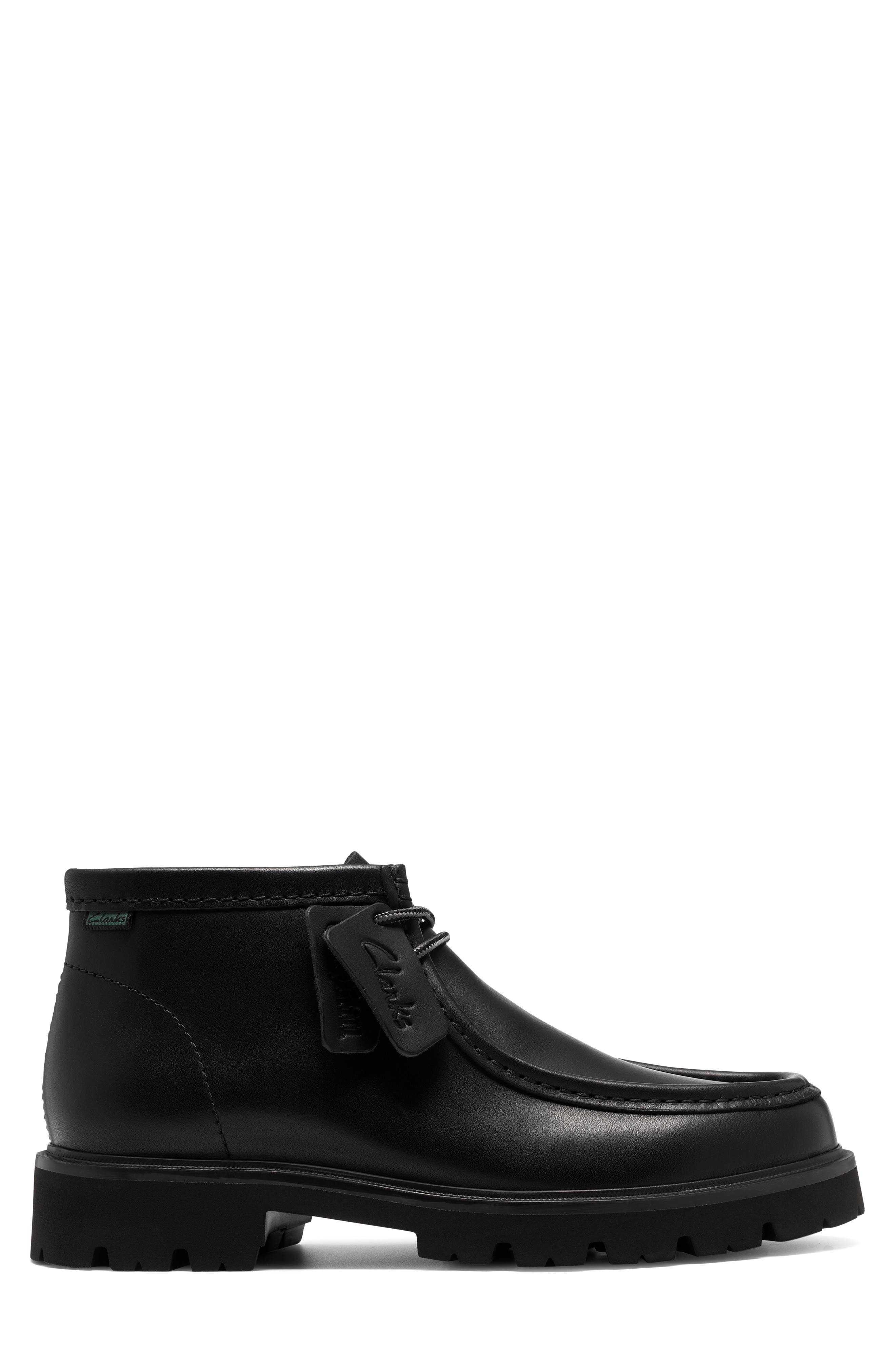 Cleyhill Top Leather Bootie, Alternate, color, BLACK LEATHER