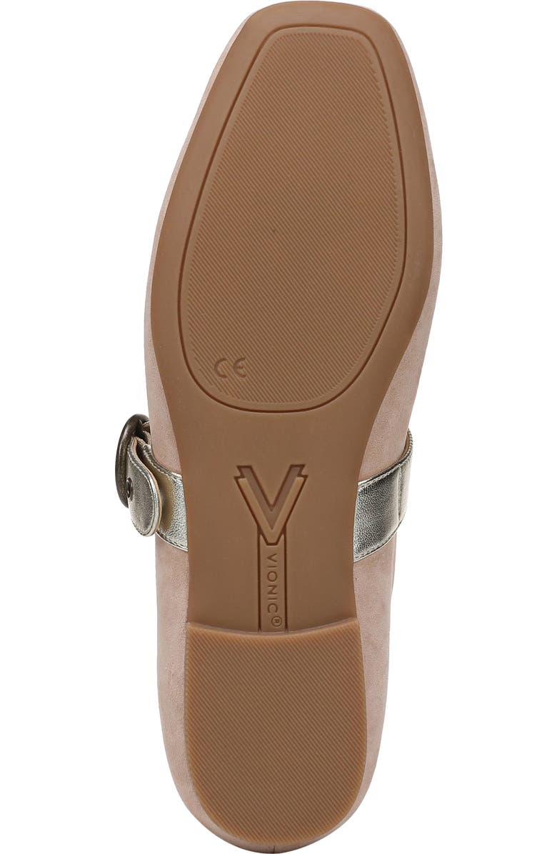 Vionic Hattie Mary Jane Flat, Alternate, color, Rugby Tan