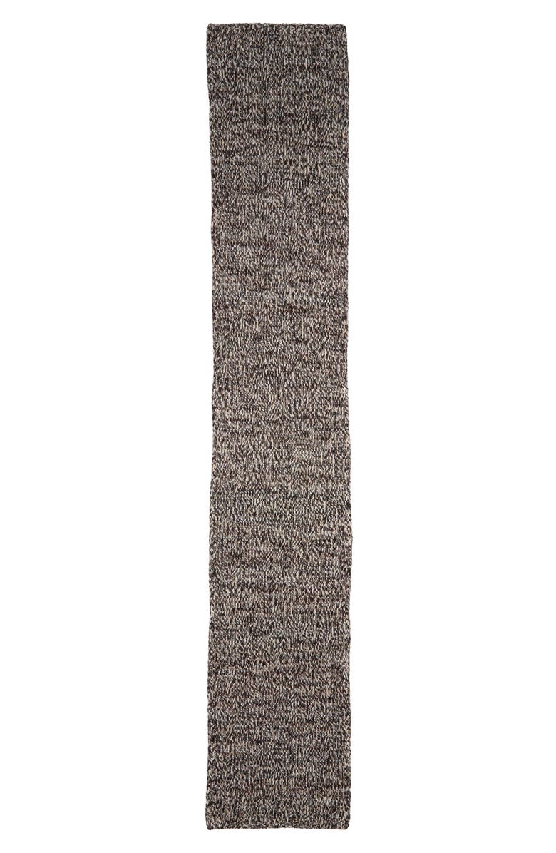 Vince Chunky Marl Scarf, Alternate, color, Grey Camel
