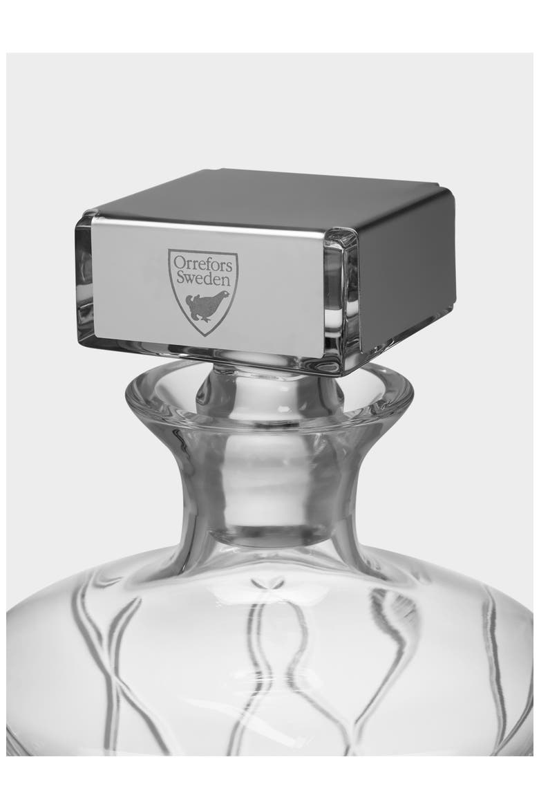 City Crystal Decanter, Alternate, color, CLEAR