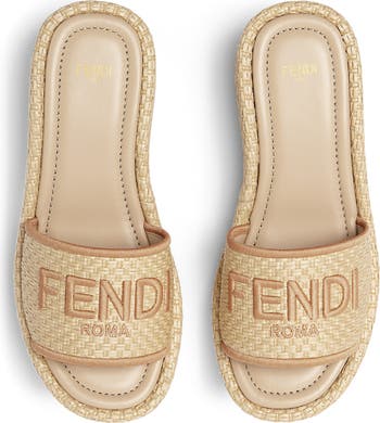 Sunshine Flatform Slide Sandal