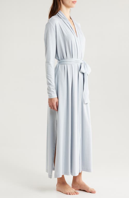Shop Lunya Slumberknit™ Maxi Robe In Tranquil Blue