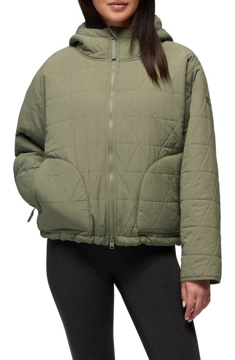 Encinitas Quilted Bomber Jacket