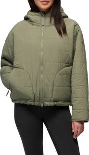 prAna Encinitas Quilted Bomber Jacket