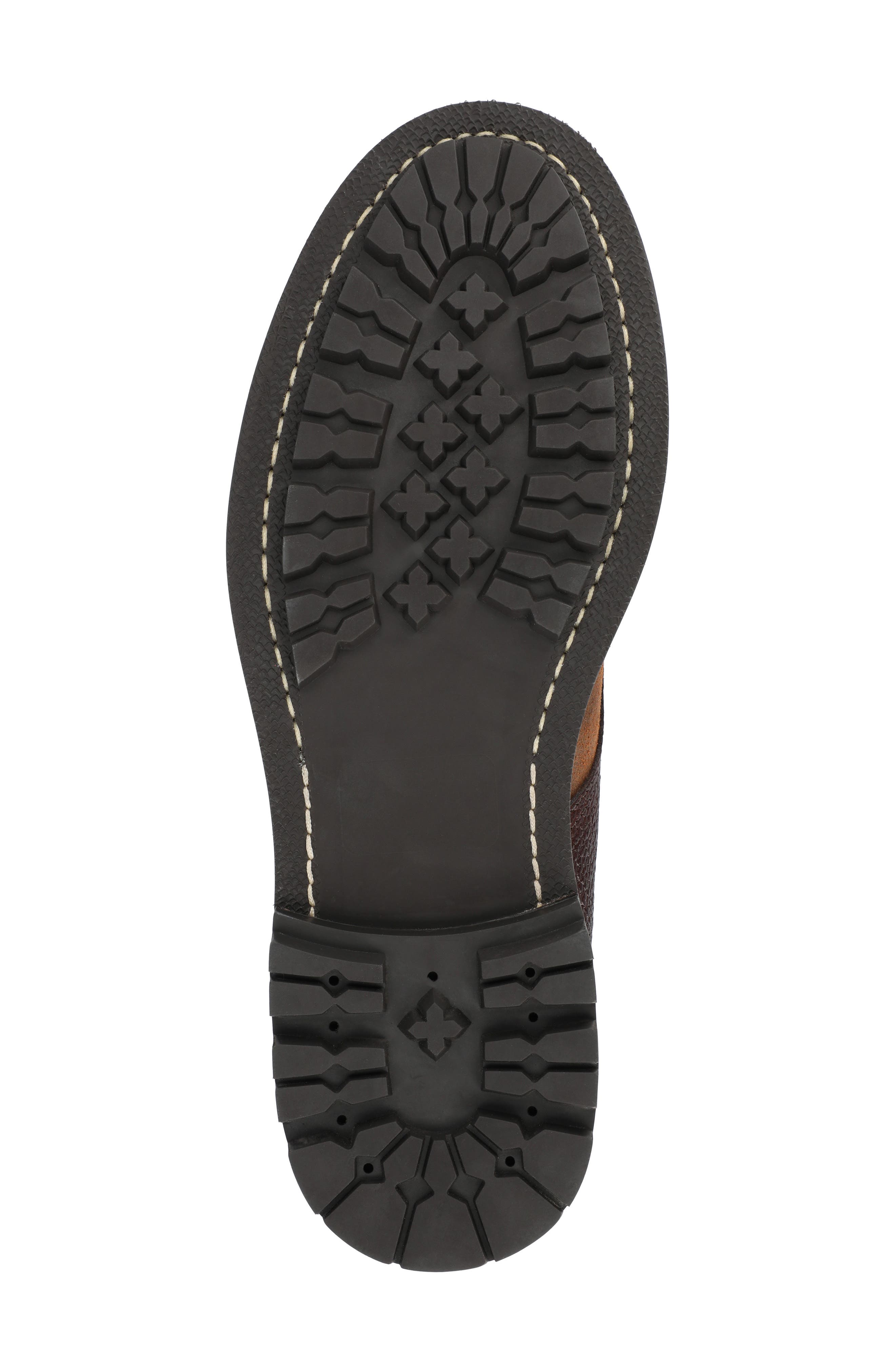 The Darcey Moc Toe Boot, Alternate, color, BROWN