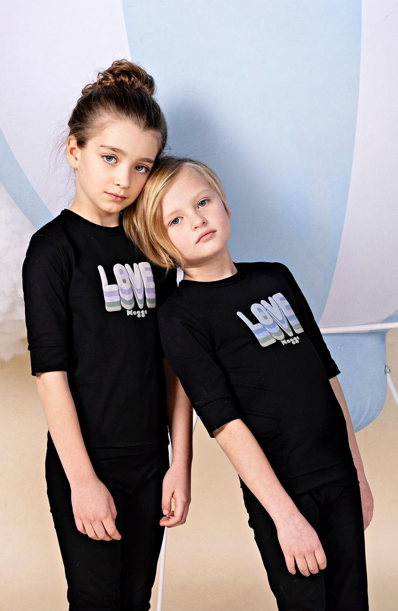 NoggiWear Layers of Love Loungewear Set, Alternate, color, 