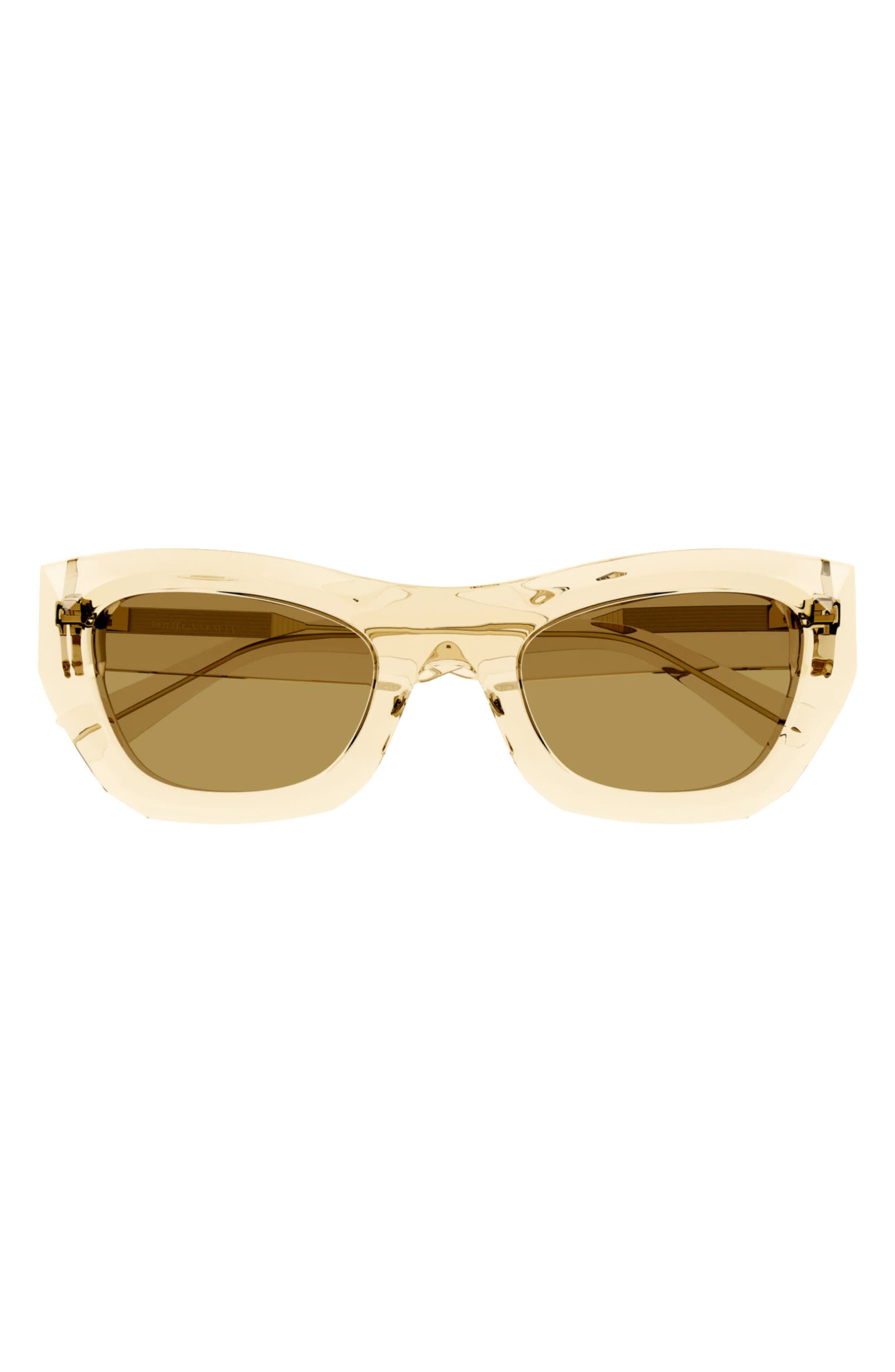 52mm Polarized Cat Eye Sunglasses
