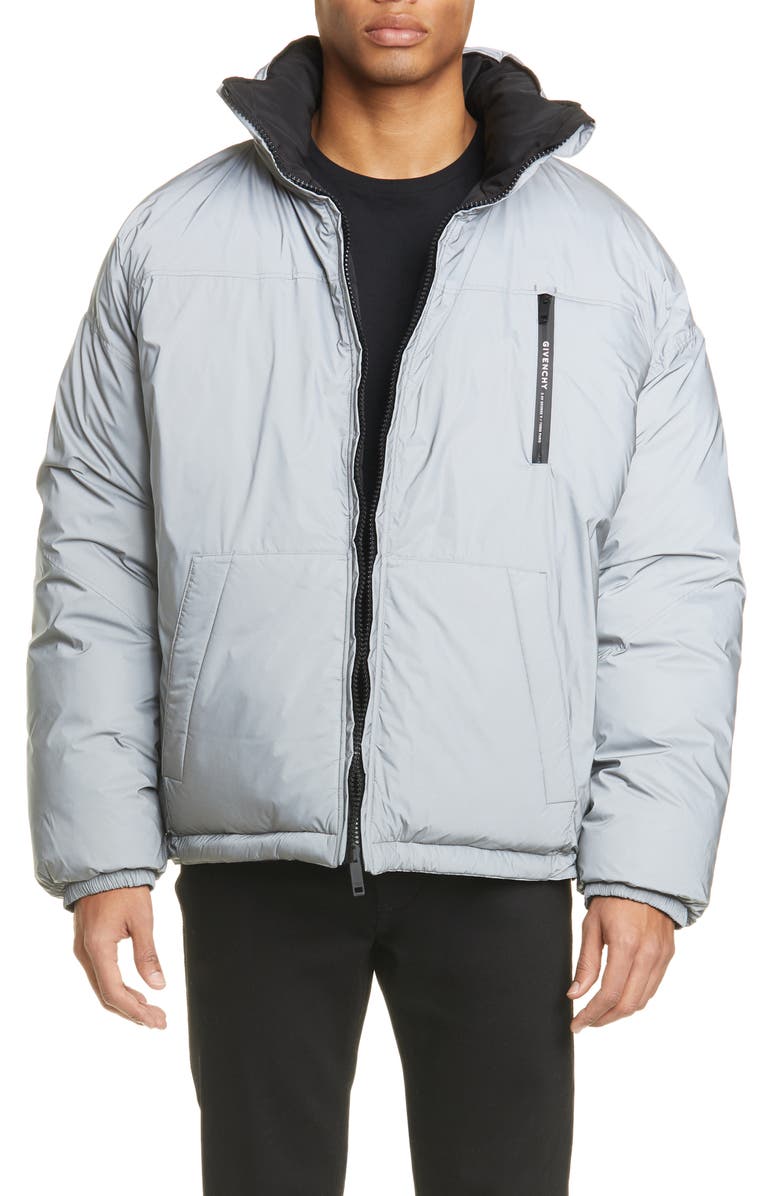 Givenchy Reversible Puffer Jacket, Main, color,