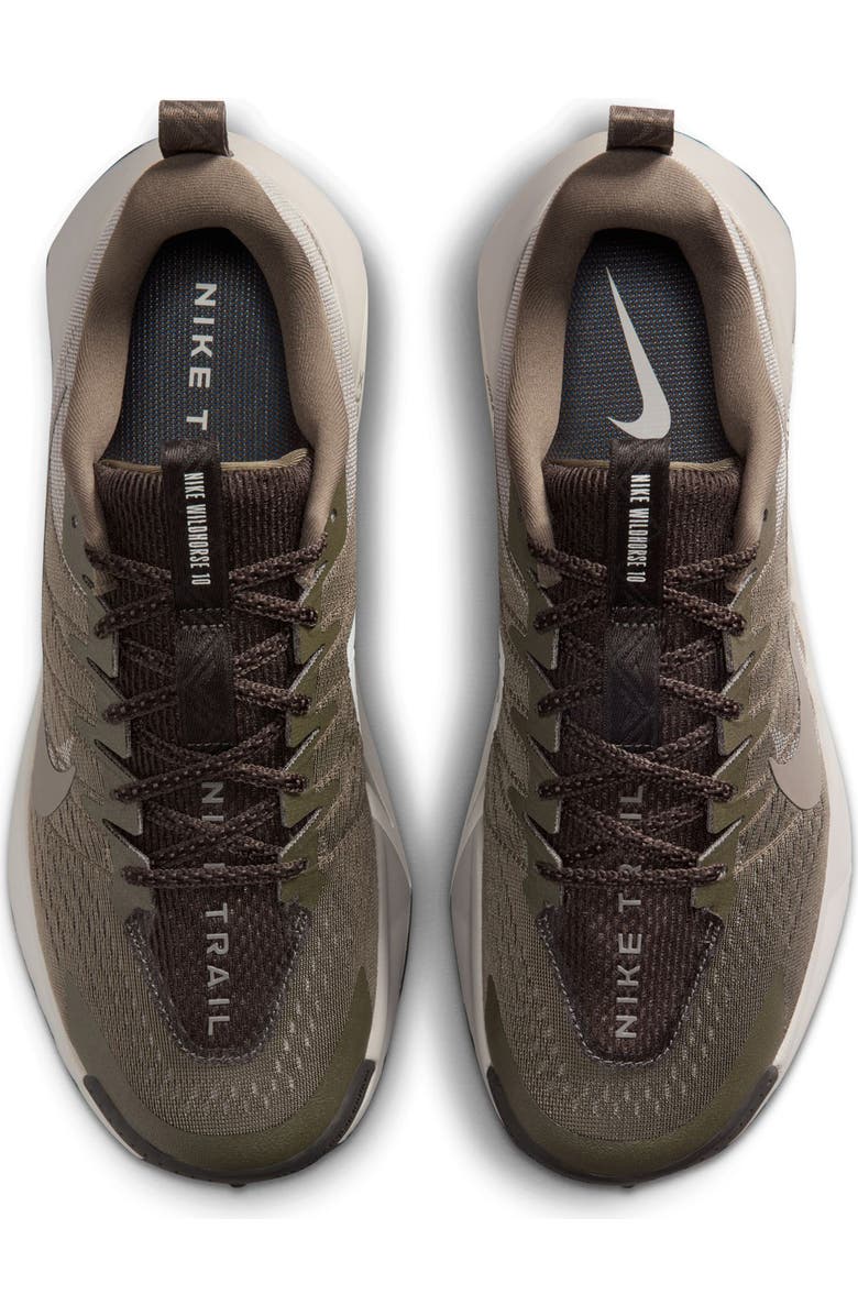 Nike ReactX Wildhorse 10 Trail Running Shoe, Alternate, color, Ironstone/ Cave Stone