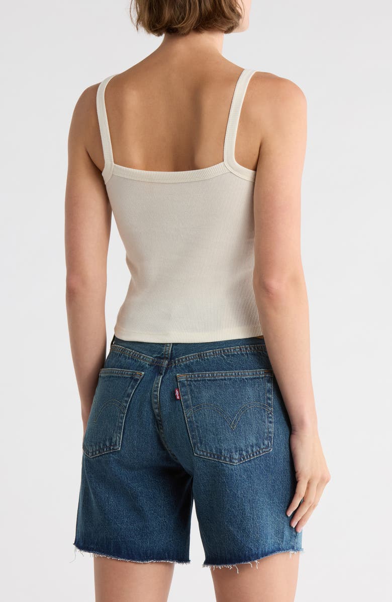 Rose Embroidered Tank Top