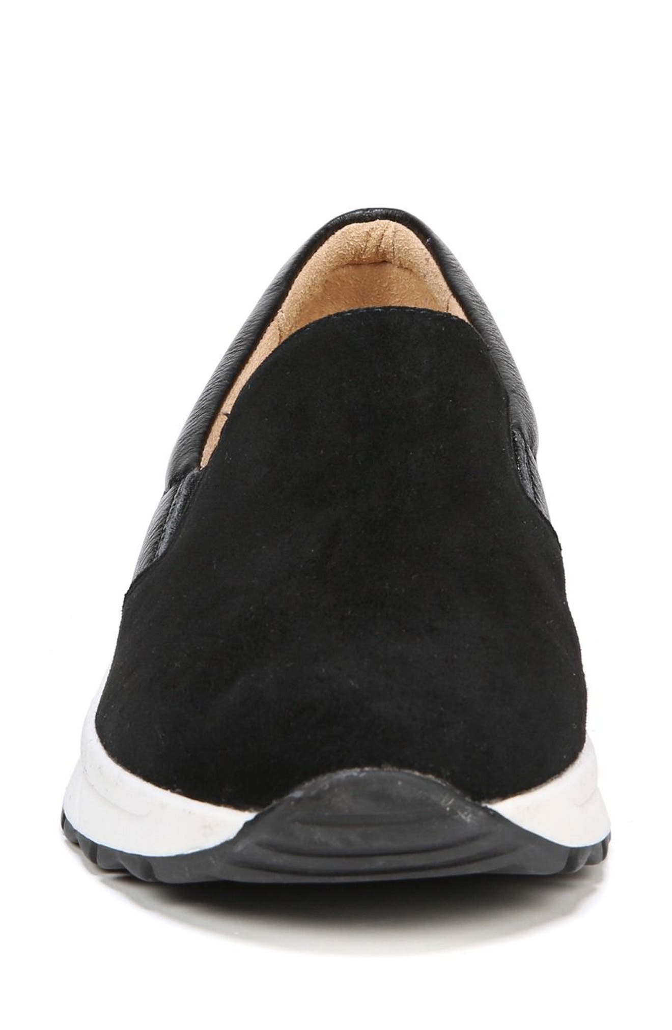 Selah Slip-On Sneaker, Alternate, color, BLACK SUEDE