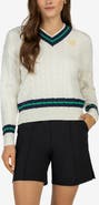 Golf Linx 18 Cable Knit V-Neck Sweater