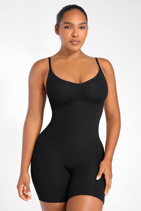 Seamless Mid-Thigh Full Shaping Bodysuit