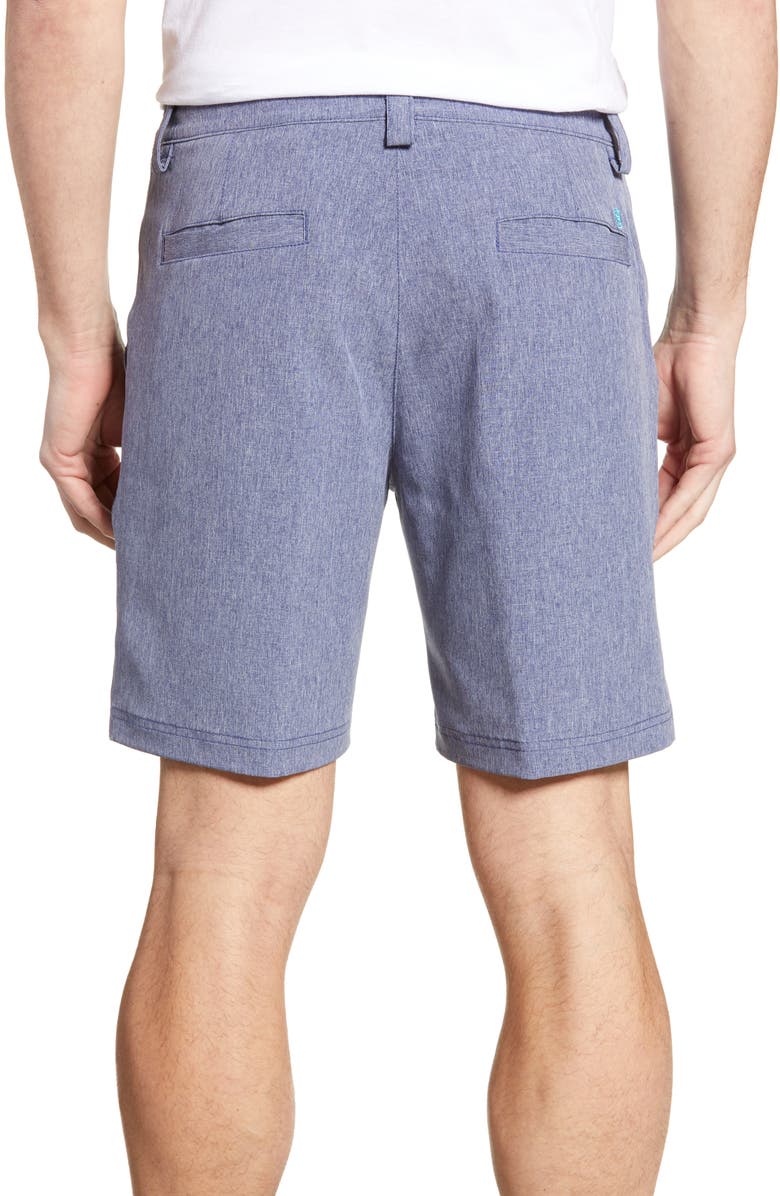 Tori Richard Surf 'n' Turf Shorts, Alternate, color, Navy
