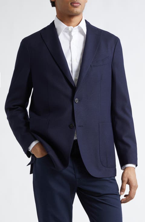 K-Jacket Virgin Wool Hopsack Sport Coat