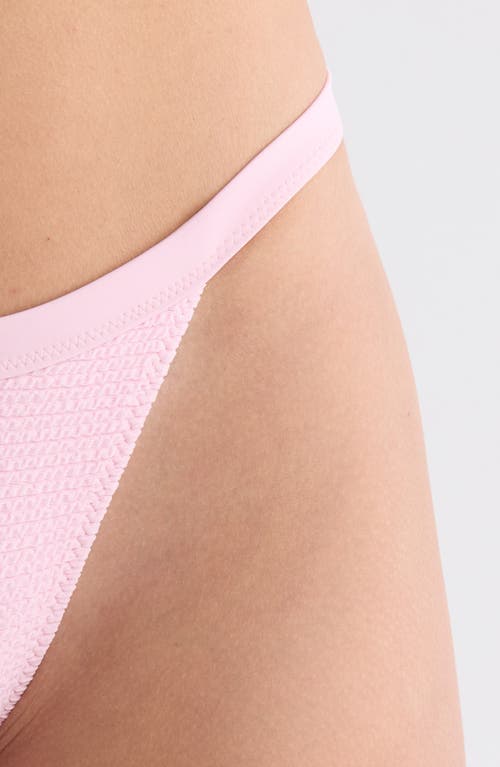 Pacsun Thea Scrunch Bikini Bottoms In Pink
