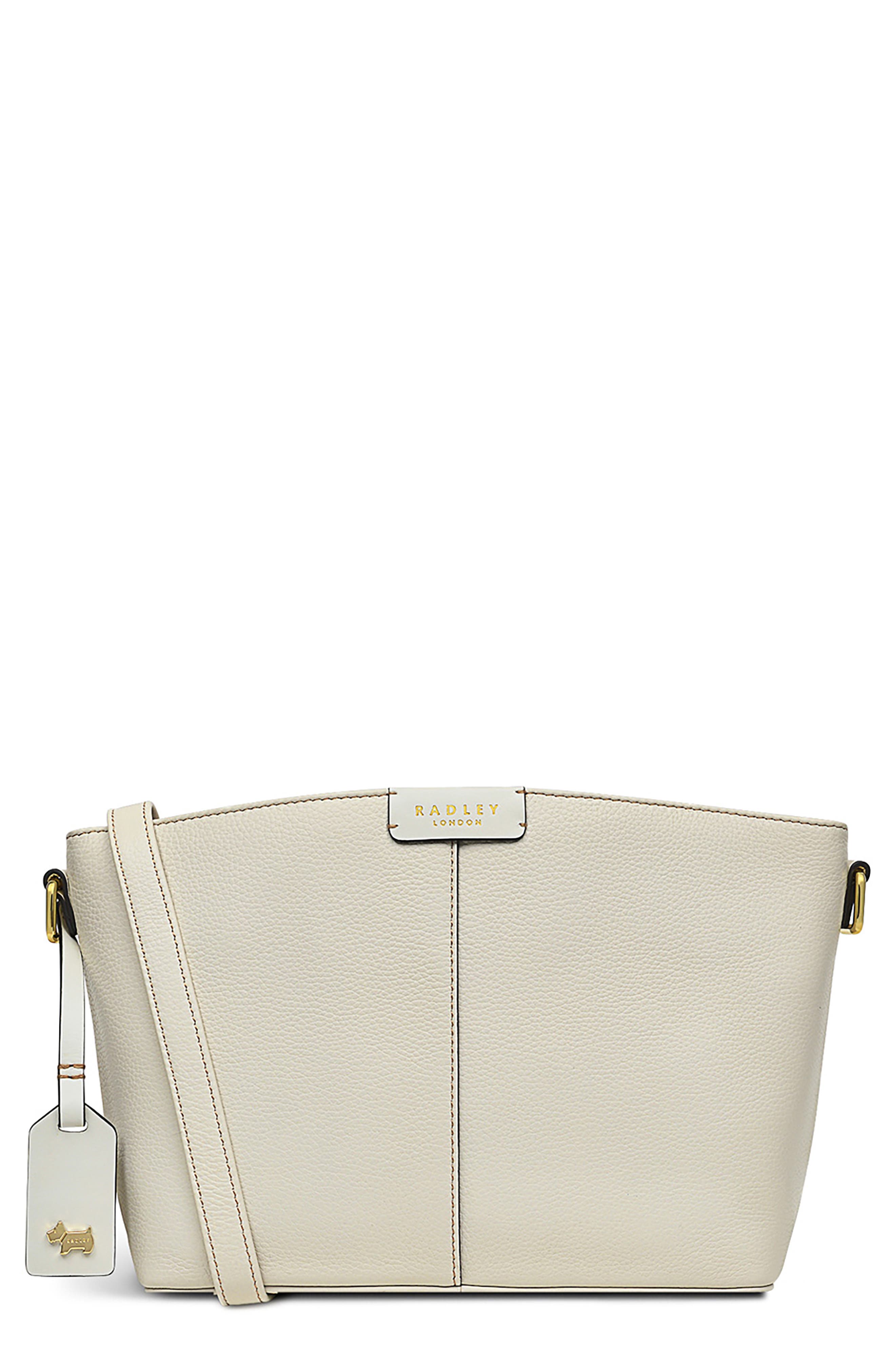 Radley Dove Road Medium Crossbody Bag, Main, color, Chalk