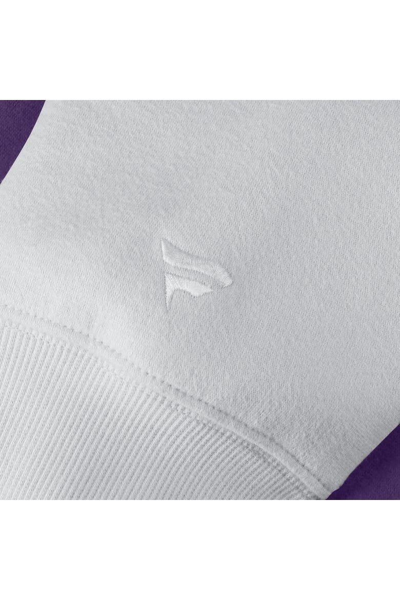 Unisex Fanatics  Purple Minnesota Vikings Sleek Elements Pullover Hoodie, Alternate, color, Purple