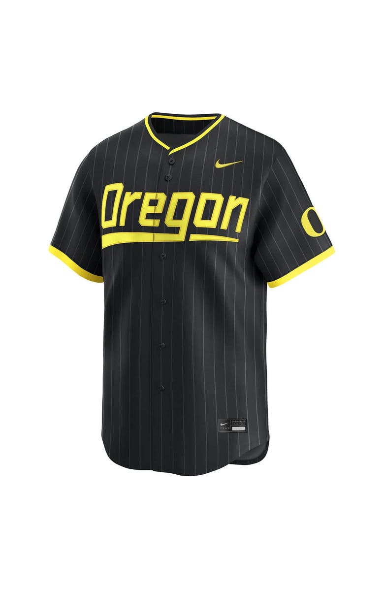 Nike Men's Nike Black Oregon Ducks Baseball Limited Jersey, Alternate, color, Black
