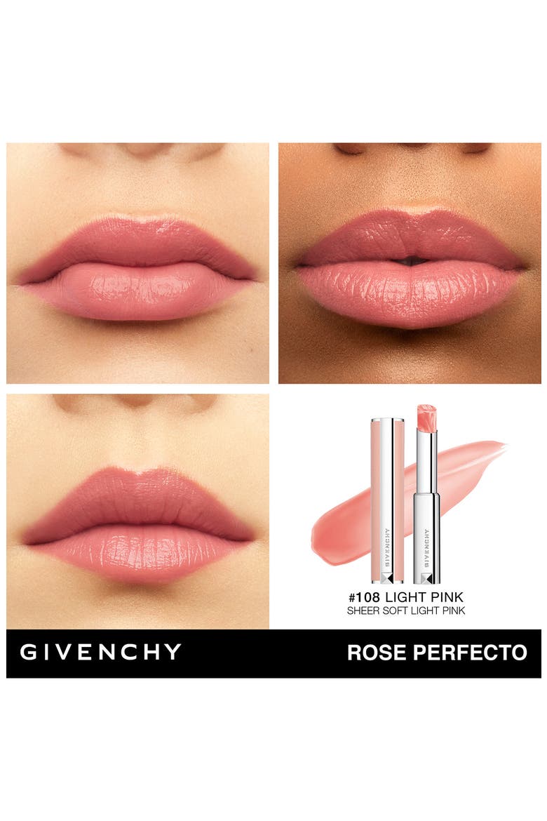 Rose Hydrating Lip Balm, Alternate, color, 108 LIGHT PINK
