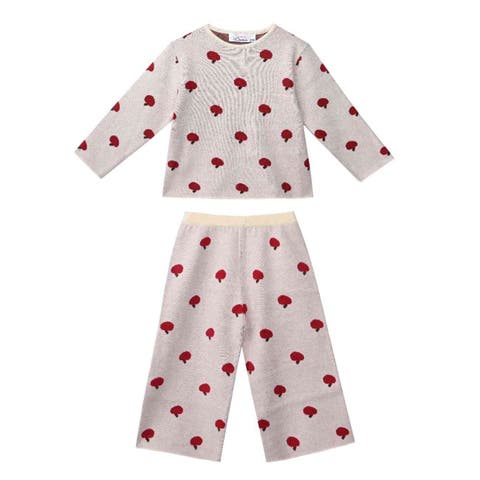 Apple Knit Outfit Set (Baby)