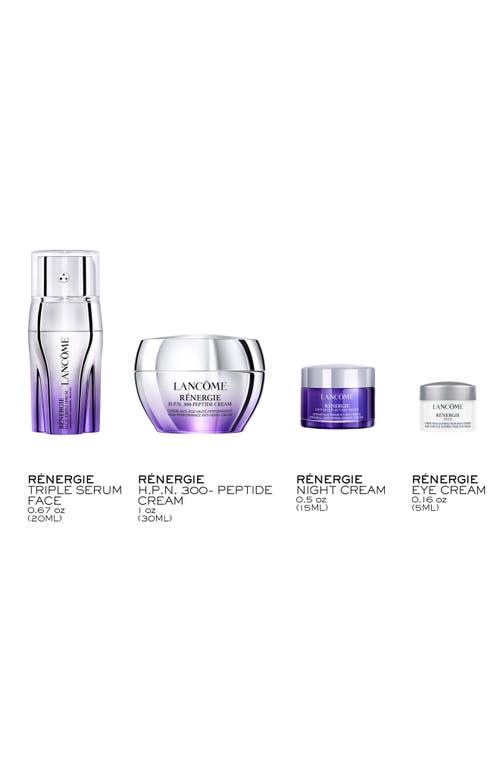 Lancôme Rénergie Collection Skin Care Set $247 Value In Transparent