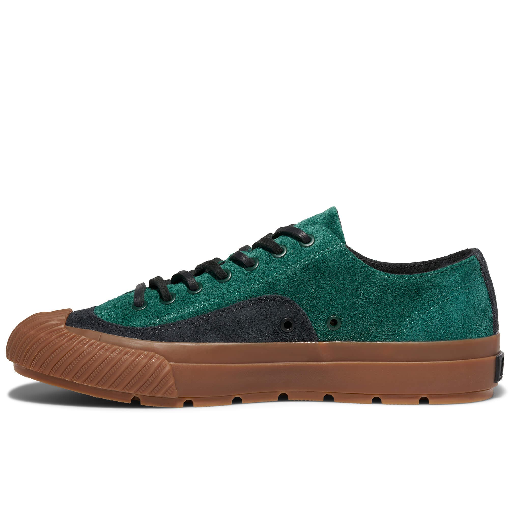Grounder Field-Spec Low Top Suede Sneaker, Alternate, color, Deep Green-Gum